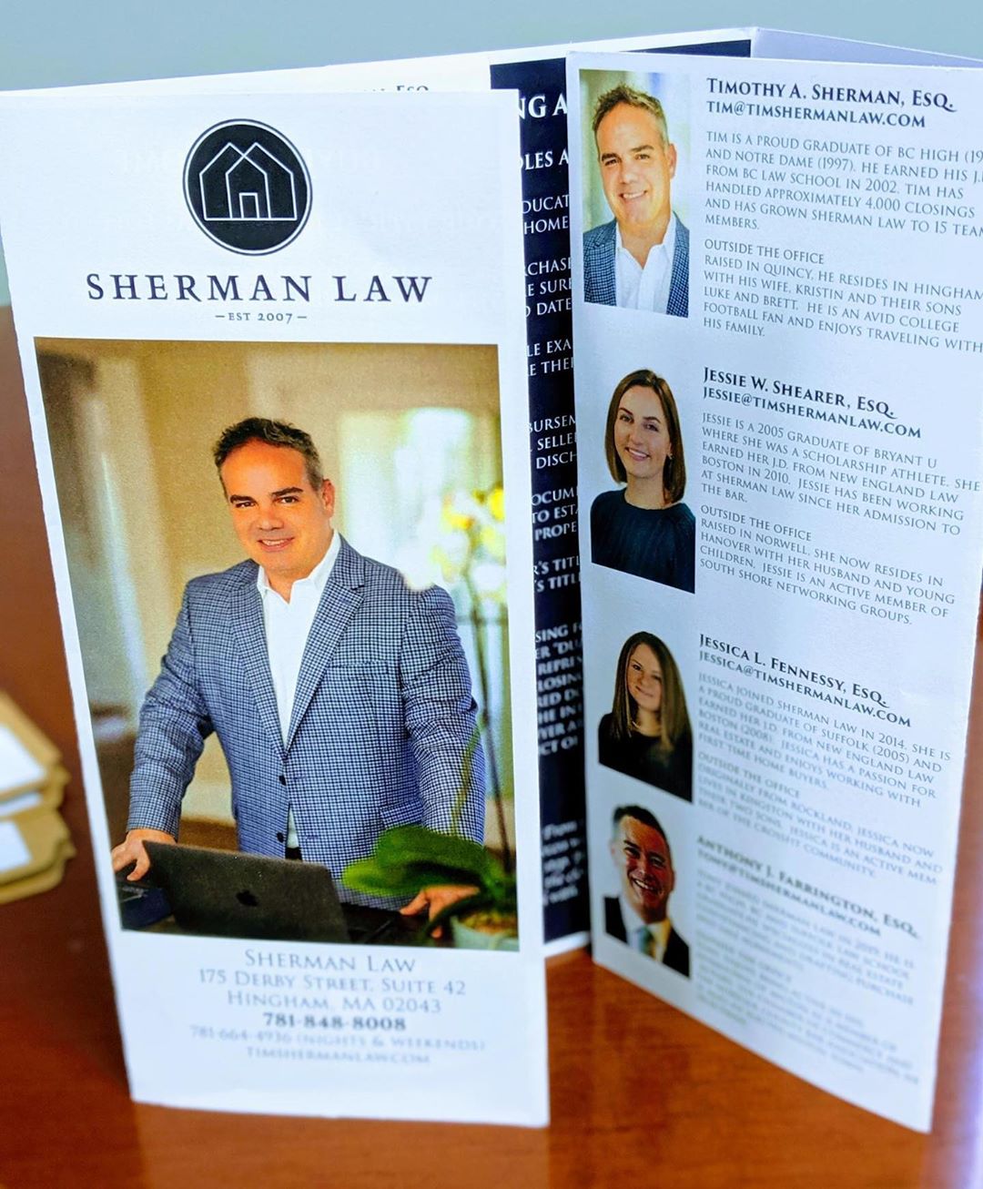 Excited to share a glimpse of our new Marketing Collateral! Very proud of our amazing team.  We are looking forward to highlighting our services to all of you!
#ourclosingsopendoors