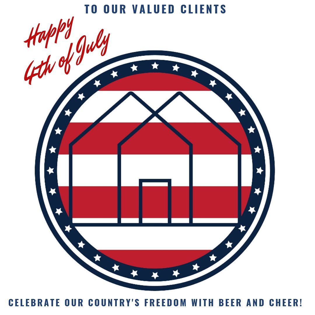 Wishing you a wonderful 4th of July from all of us!
~Sherman Law
