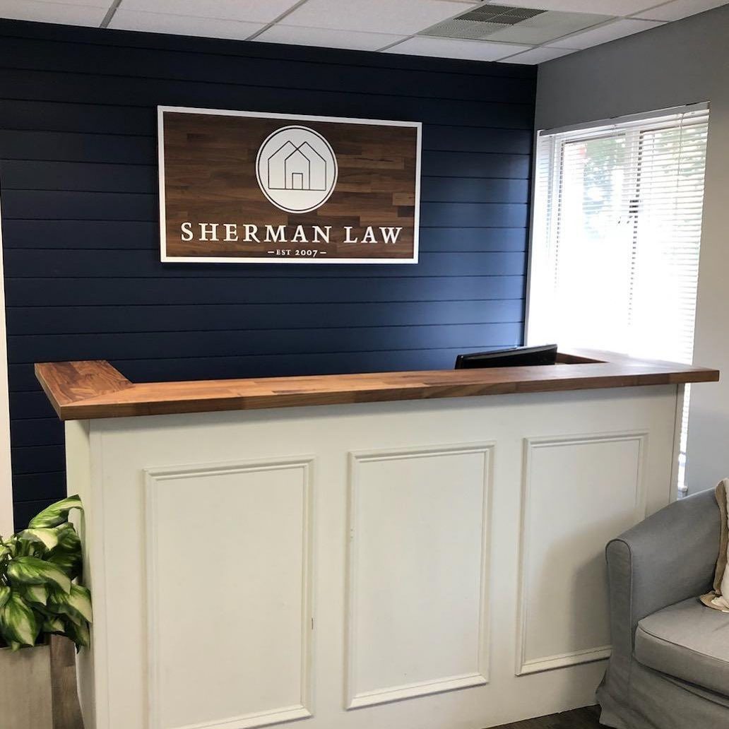 The final touches are done on our office remodel. The last pieces are our beautiful wooden sign and matching countertop. Loving our new home! Thank you for your patience during this transition!