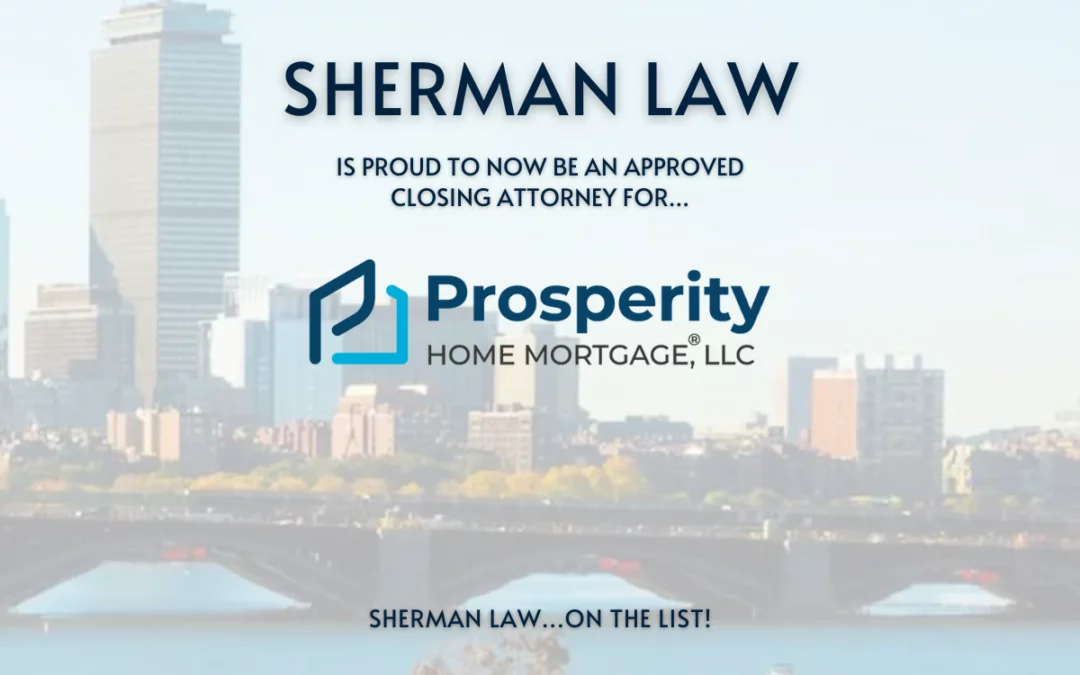 Prosperity Home Mortgage Approved Closing Attorney and Real Estate Lawyer