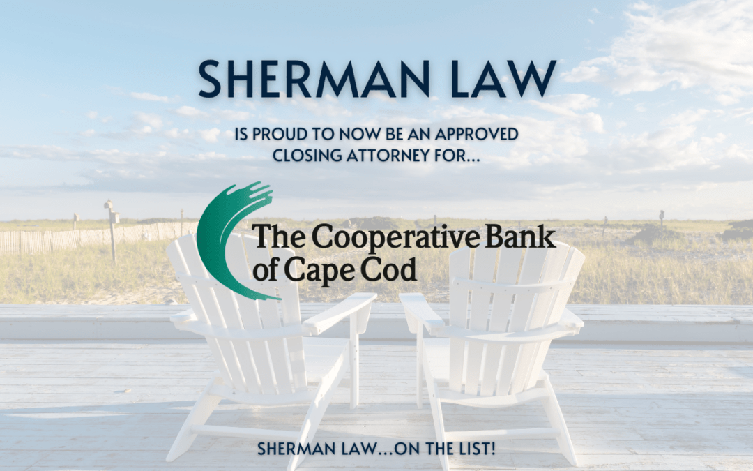 The Cooperative Bank of Cape Cod Approved Closing Attorney and Real Estate Lawyer