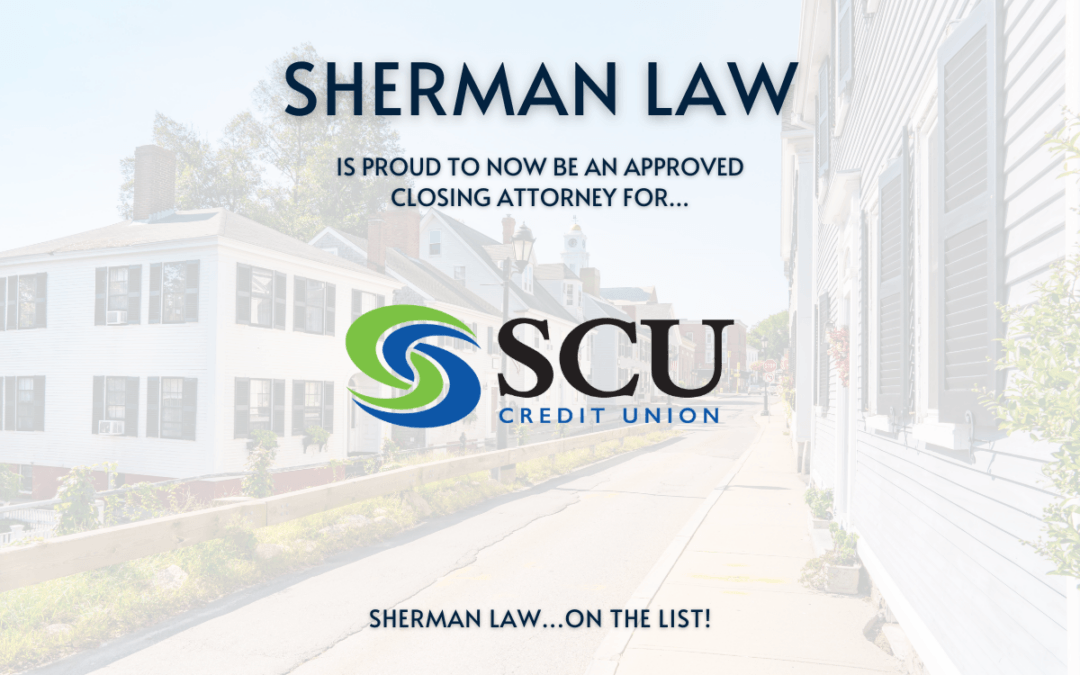 Sharon Credit Union Approved Closing Attorney and Real Estate Lawyer