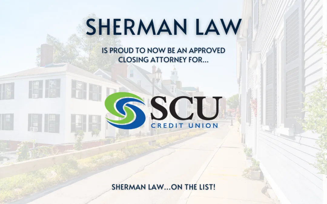 Sharon Credit Union Approved Closing Attorney and Real Estate Lawyer